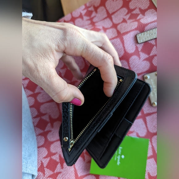 Kate Spade Leather Wallet - black 🖤 - Picture 11 of 11